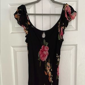 Mid calf floral dress